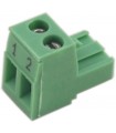 CONECTOR-CONTRA TOPONE 2 POLOS VERDE